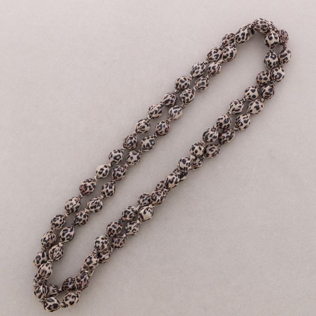 COLLAR LARGO BOLAS FORRADAS TELA 160CM