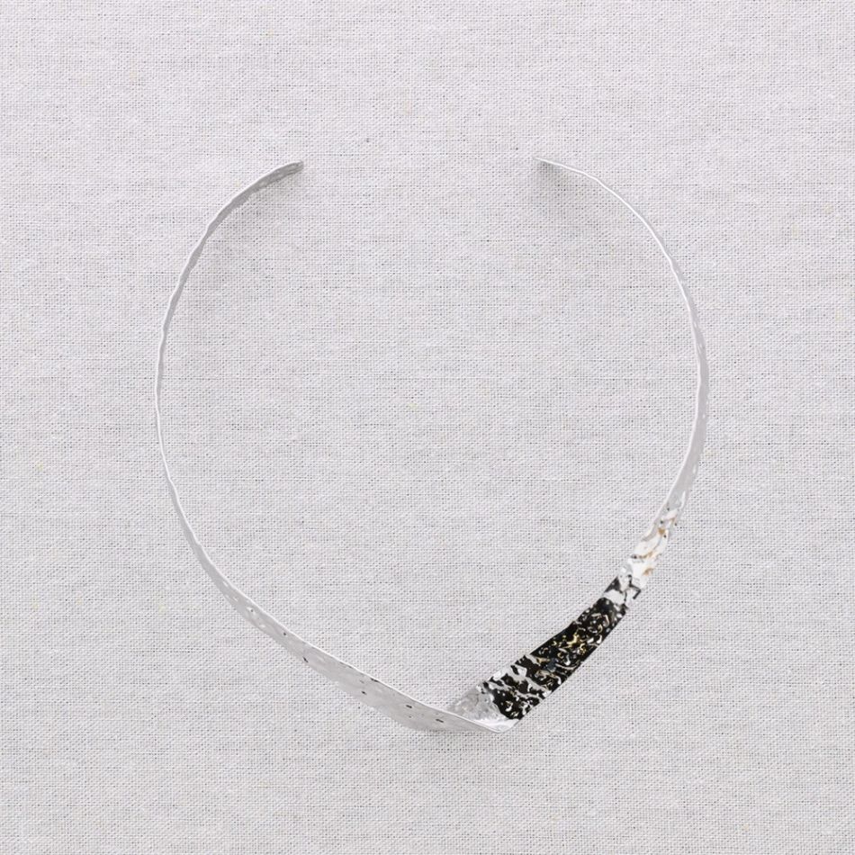 CHOKER ACERO MINIMALISTA