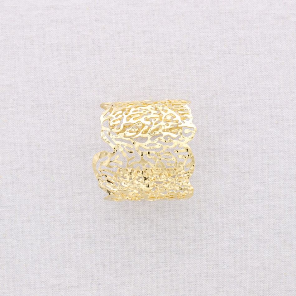 PULSERA ACERO AJUSTABLE FILIGRANA