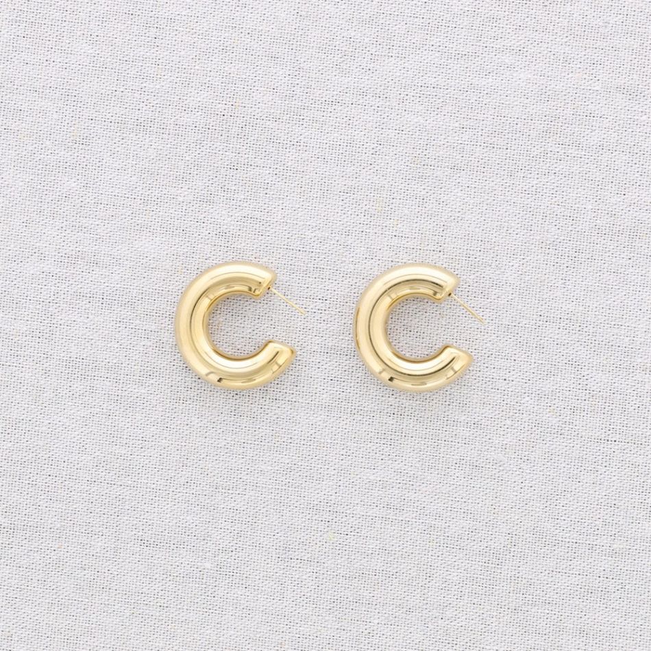 PENDIENTES ACERO ARO 3CM