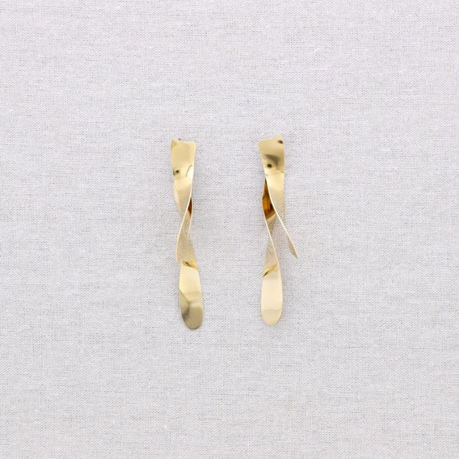 PIROUETTE STEEL EARRINGS