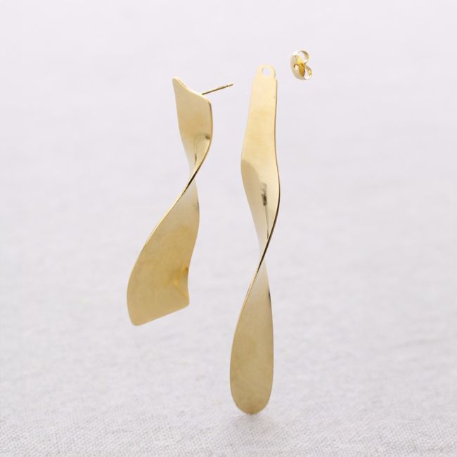 PIROUETTE STEEL EARRINGS