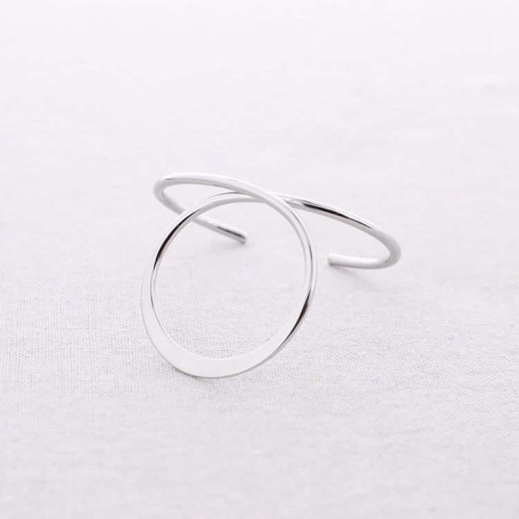PULSERA ACERO CÍRCULO