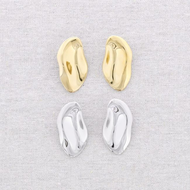 PENDIENTES ACERO IRREGULAR