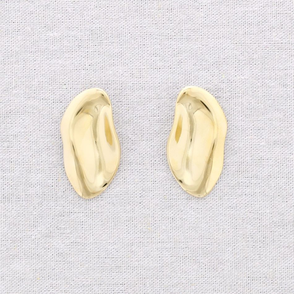 IRREGULAR STEEL EARRINGS