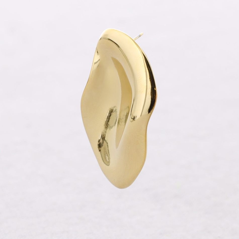 IRREGULAR STEEL EARRINGS