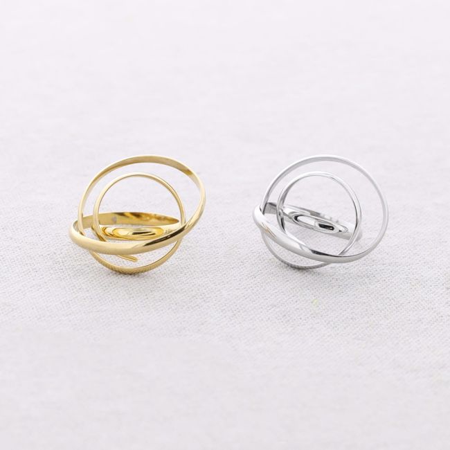 ANILLO ACERO ESPIRAL