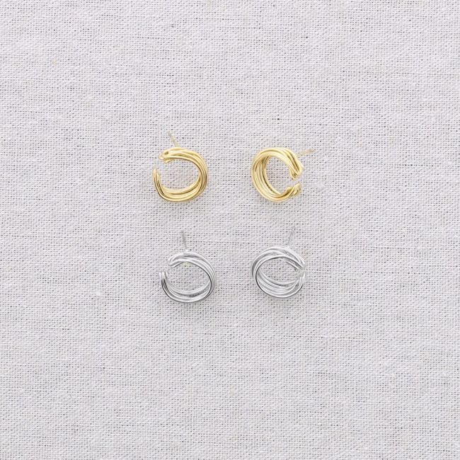 PENDIENTES ACERO MULTI ARO