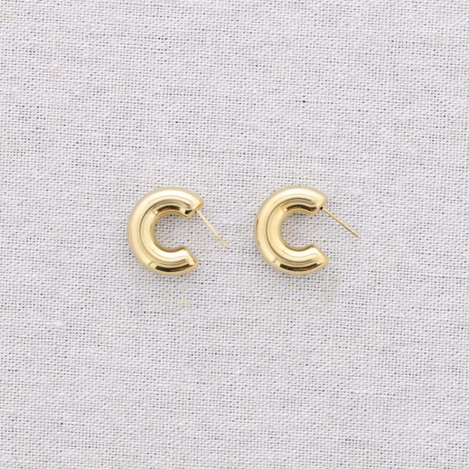 PENDIENTES ACERO ARO 2CM
