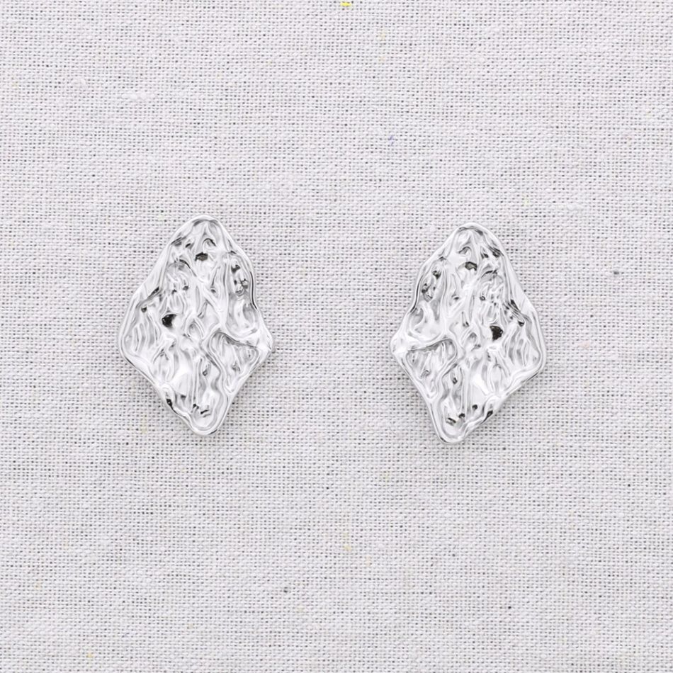 SHAPED STEEL EARRINGS