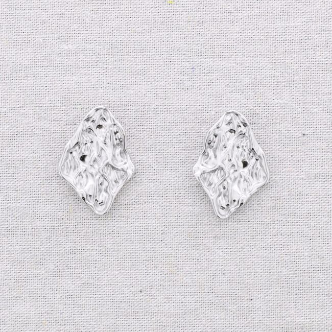 SHAPED STEEL EARRINGS