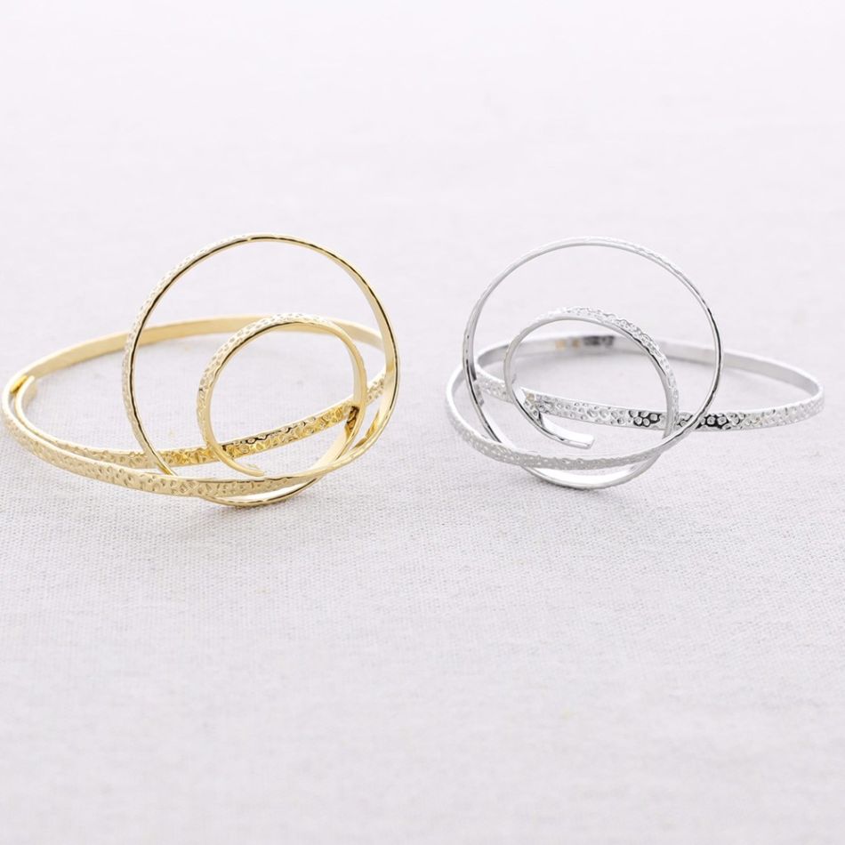 SPIRAL STEEL BRACELET