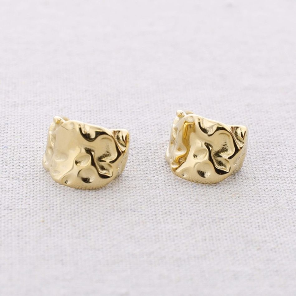 PENDIENTES ACERO ARO REMACHE