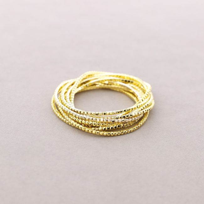 ELASTIC BRACELET SET 10 CRYSTAL STRIPS