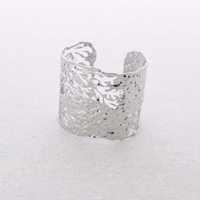 PULSERA ACERO AJUSTABLE FILIGRANA