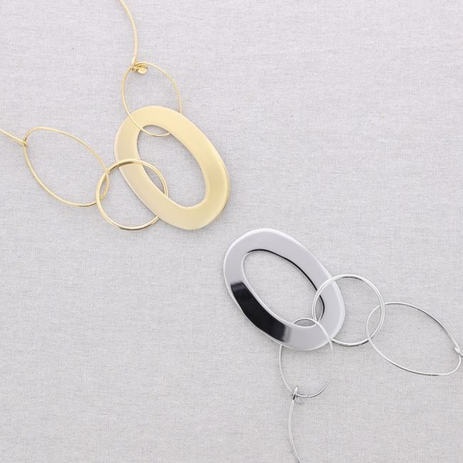 CHOKER ACERO ESLABONES