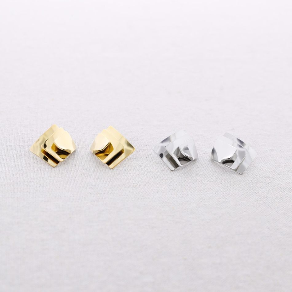 STEEL SHAPE EARRINGS
