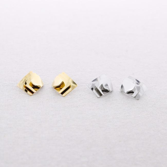PENDIENTES ACERO FORMA