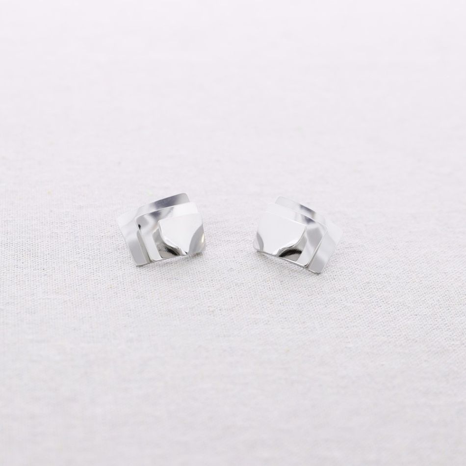 STEEL SHAPE EARRINGS