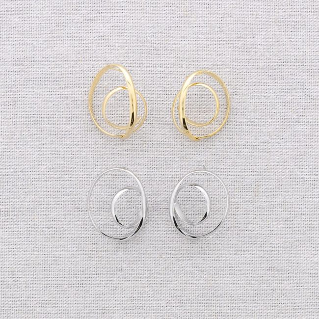 SPIRAL STEEL EARRINGS