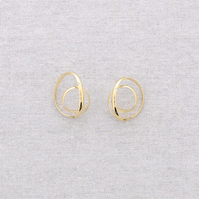 SPIRAL STEEL EARRINGS