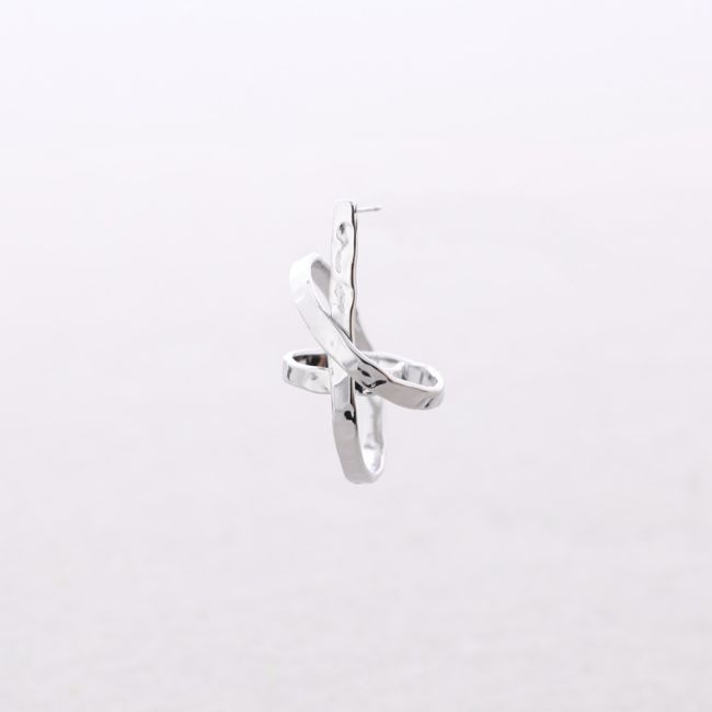 PENDIENTES ACERO NUDO