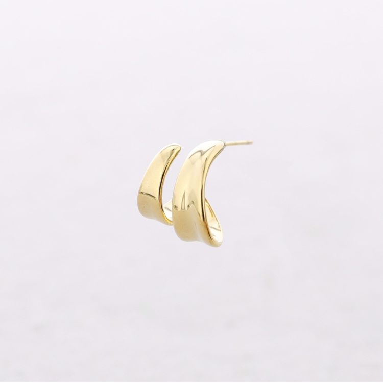 PENDIENTES ACERO DOBLE ARO