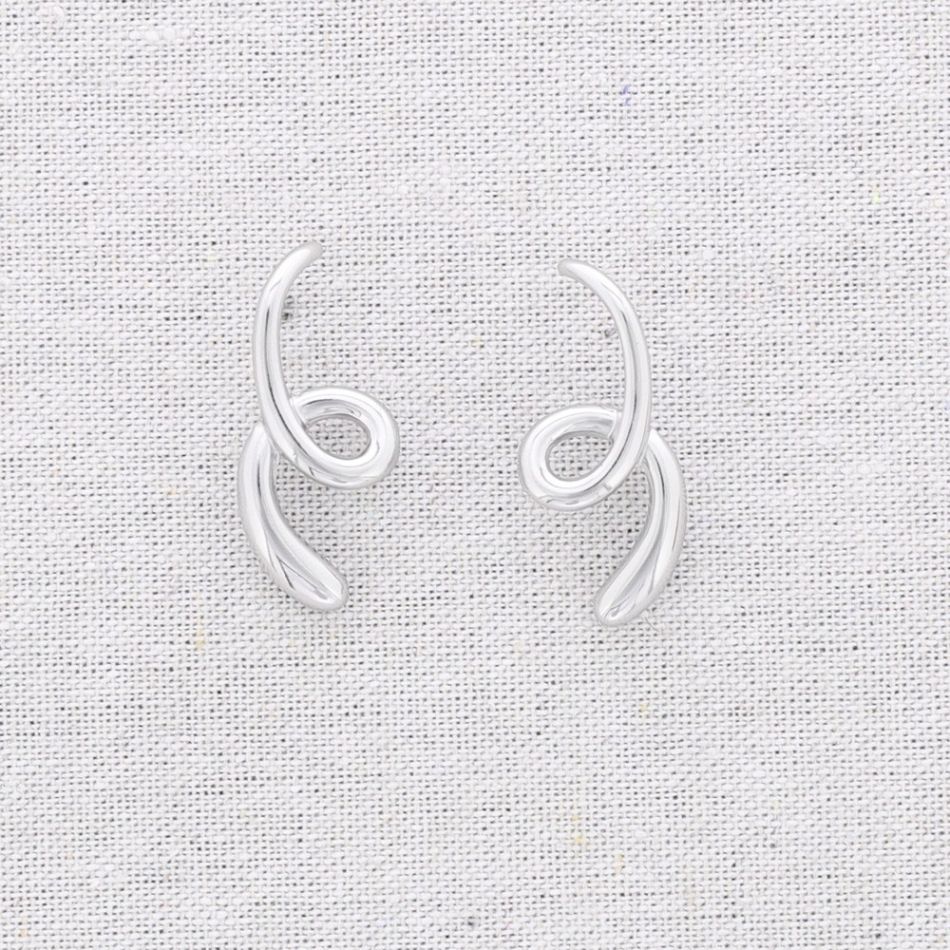 SPIRAL STEEL EARRINGS