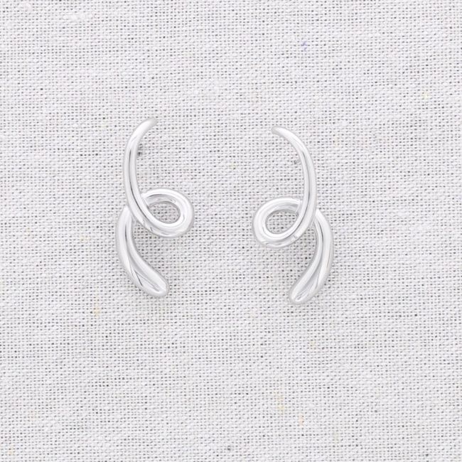 SPIRAL STEEL EARRINGS