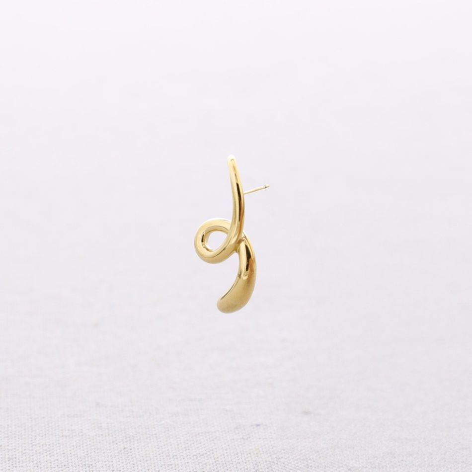 SPIRAL STEEL EARRINGS