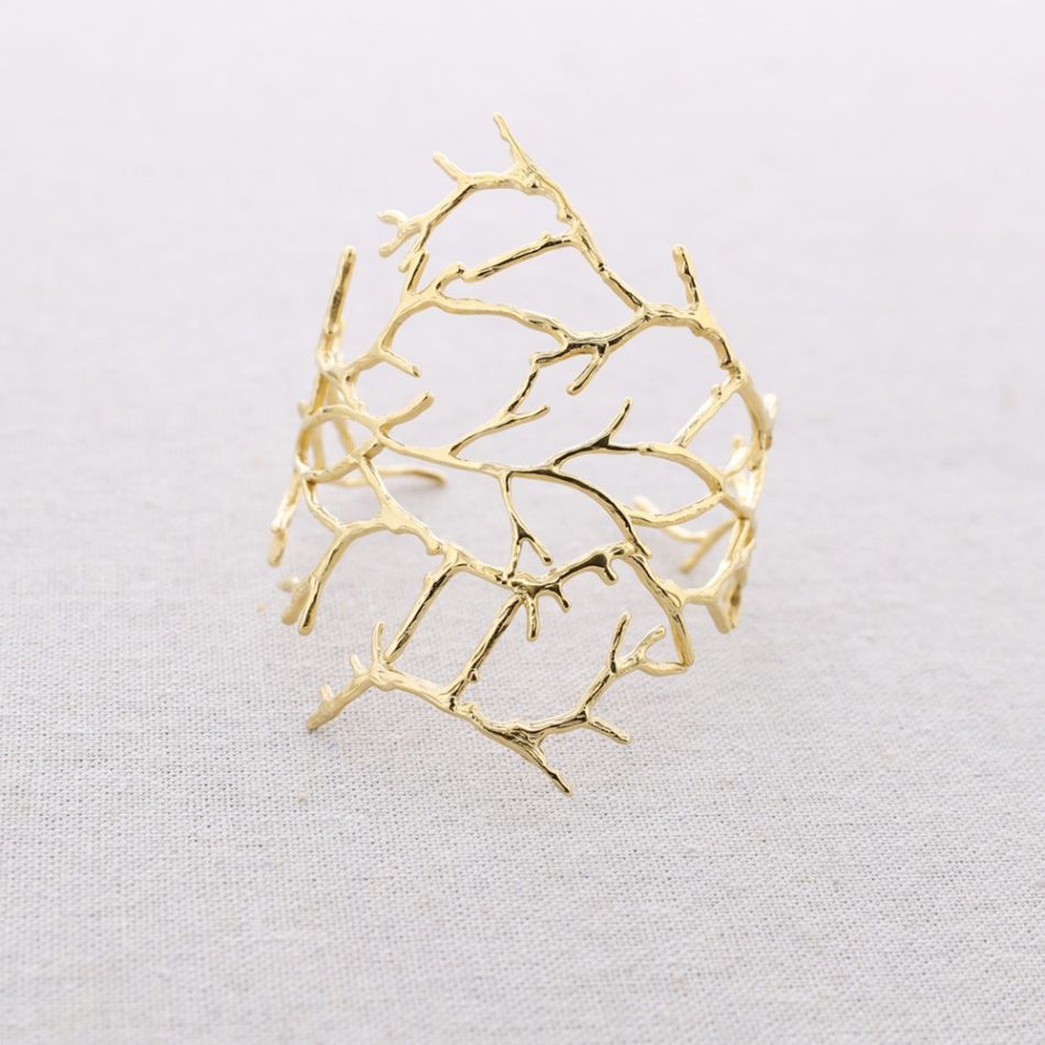 CORAL ADJUSTABLE STEEL BRACELET