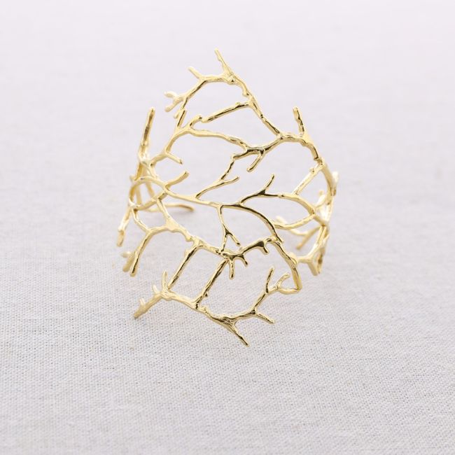 CORAL ADJUSTABLE STEEL BRACELET