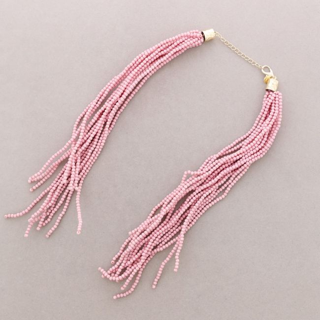 FLEXIBLE CHOKER WITH RESIN BEADS