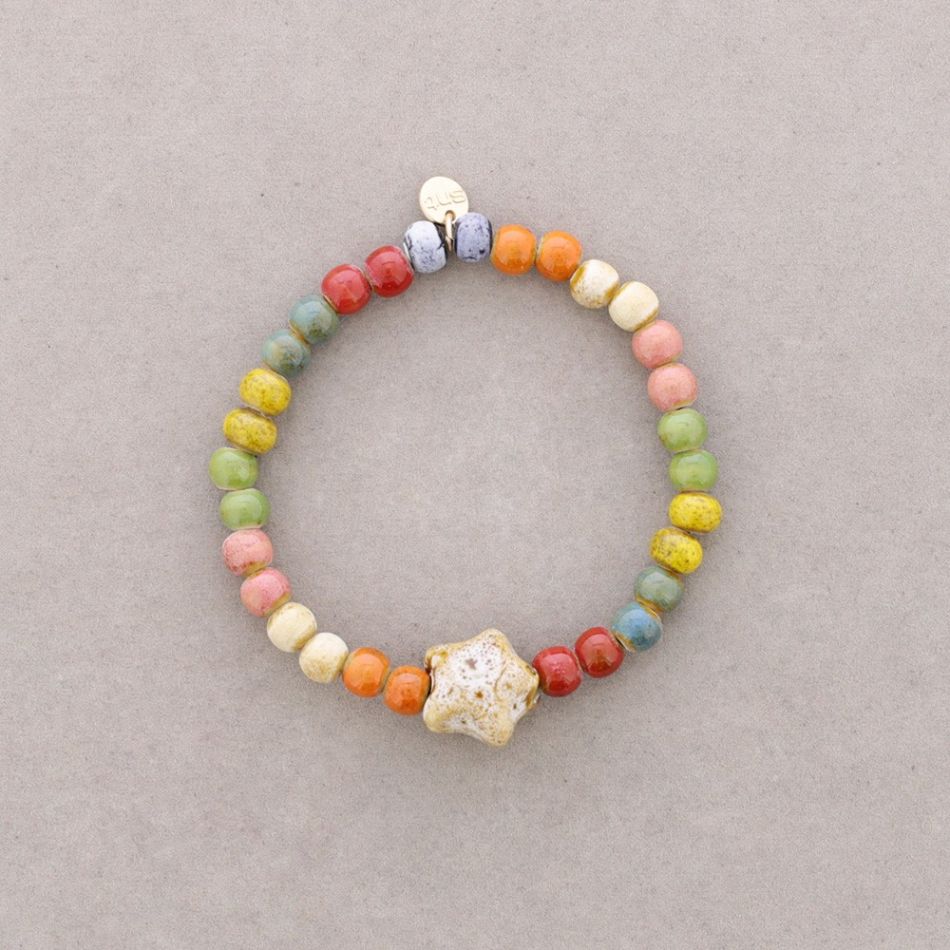 CERAMIC BALL BRACELET