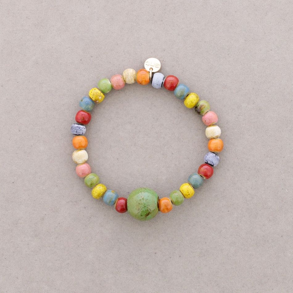 CERAMIC BALL BRACELET