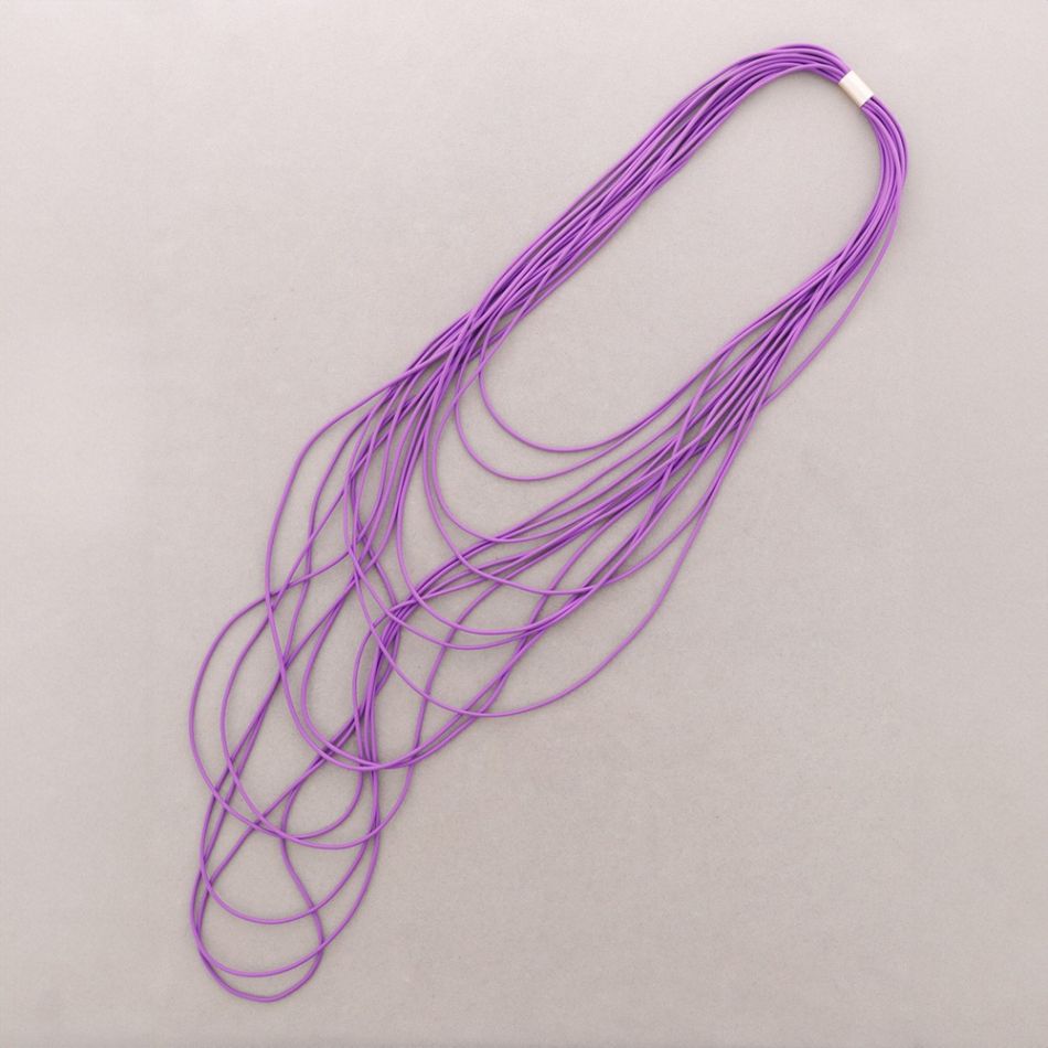 MULTI-TURN MAGNETIC NECKLACE RUBBER