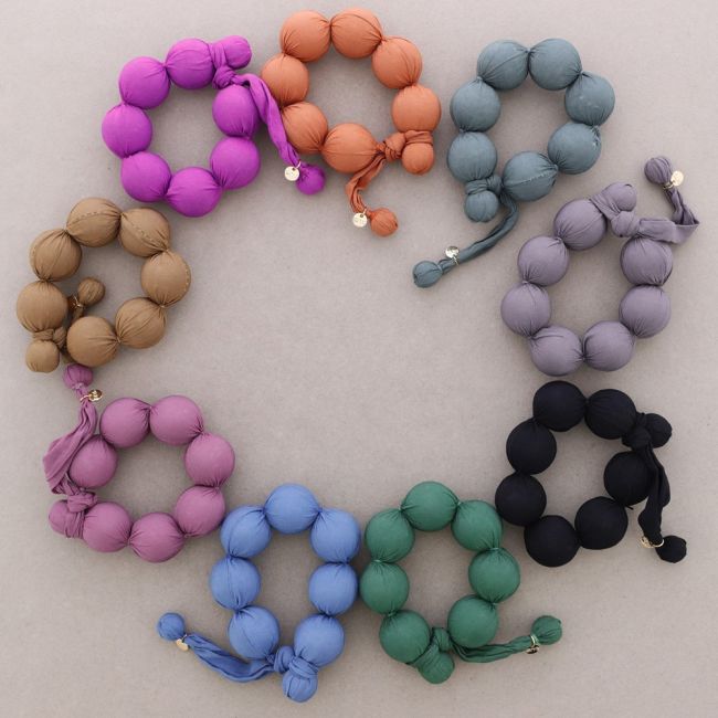 COATED BALL BRACELET