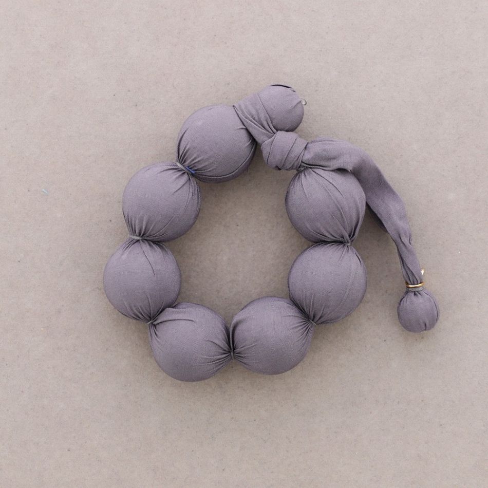 COATED BALL BRACELET