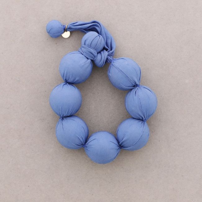 PULSERA BOLAS REVESTIDAS