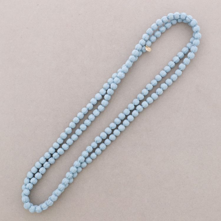 COLLAR LARGO BOLAS REVESTIDAS 8MM*1,5M
