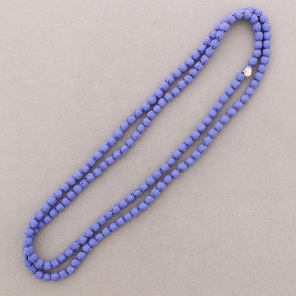 COLLAR LARGO BOLAS REVESTIDAS 8MM*1,5M