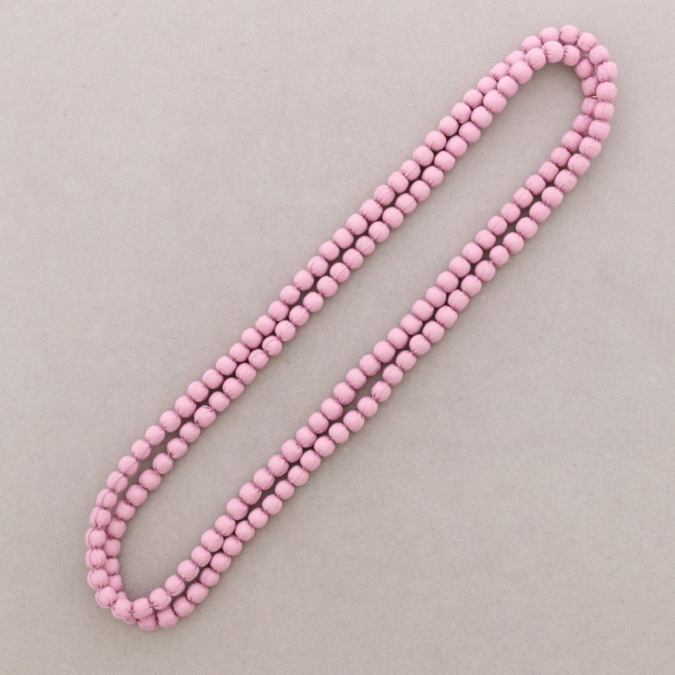 COLLAR LARGO BOLAS REVESTIDAS 8MM*1,5M