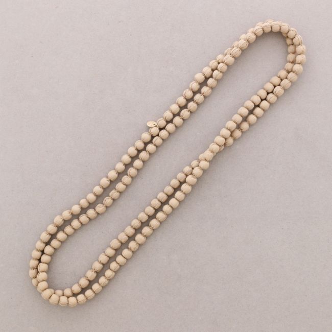 LONG COATED BALL NECKLACE 8MM*1.5M