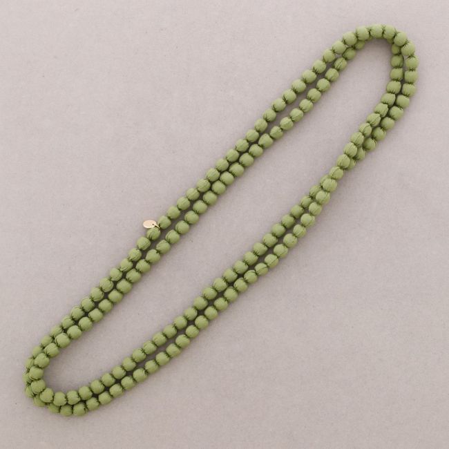 COLLAR LARGO BOLAS REVESTIDAS 8MM*1,5M