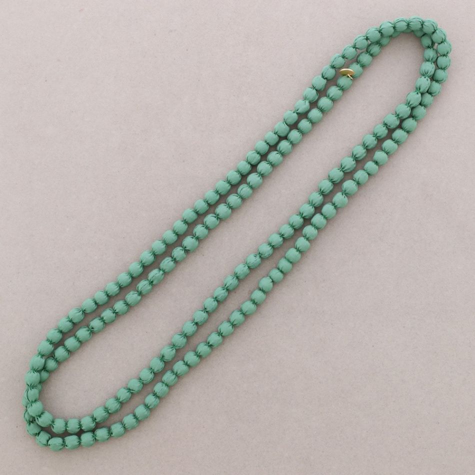 COLLAR LARGO BOLAS REVESTIDAS 8MM*1,5M
