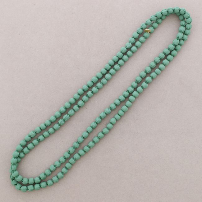 COLLAR LARGO BOLAS REVESTIDAS 8MM*1,5M