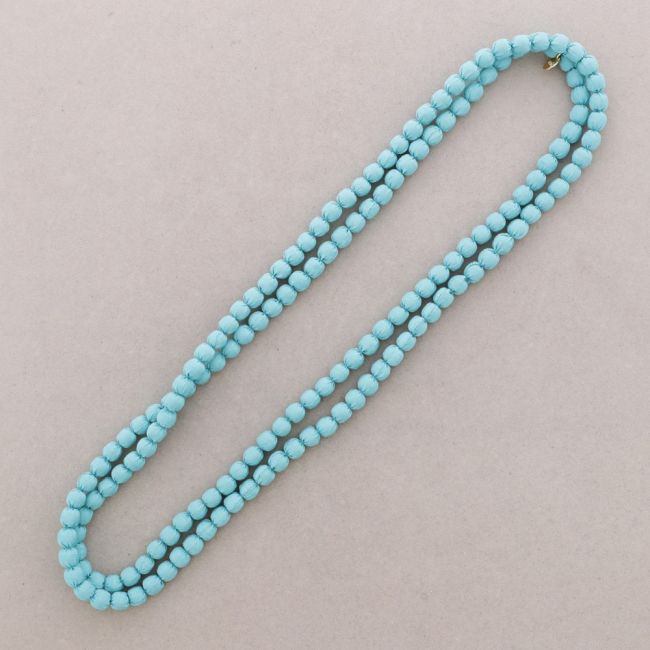 COLLAR LARGO BOLAS REVESTIDAS 8MM*1,5M
