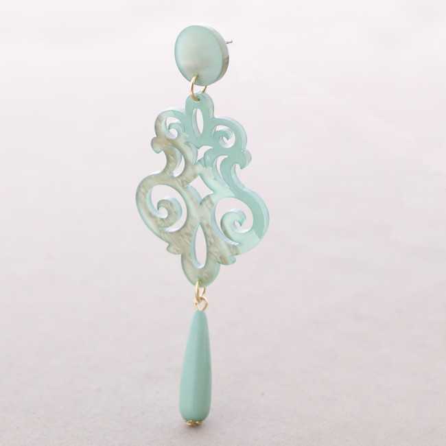 PENDIENTES RESINA FILIGRANA