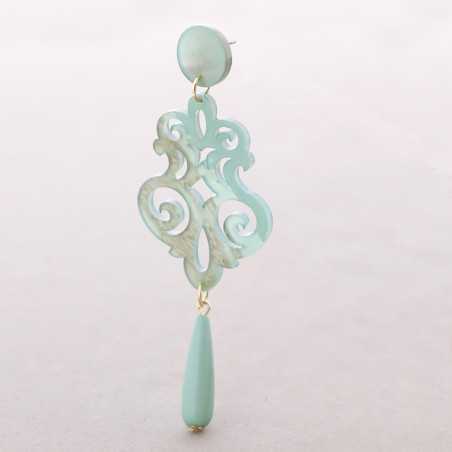 PENDIENTES RESINA FILIGRANA