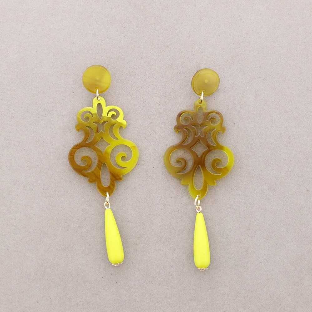 PENDIENTES RESINA FILIGRANA